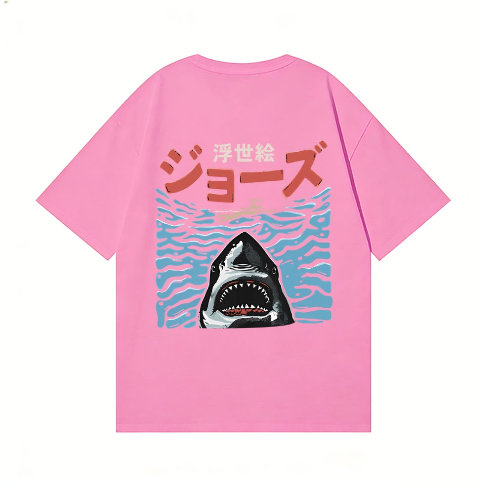 Jaws Back Art Cotton Tee