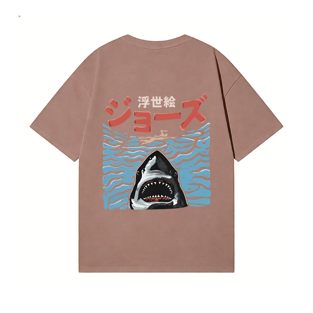 Jaws Back Art Cotton Tee