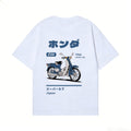 Honda C50 Bike Back Art Cotton Tee
