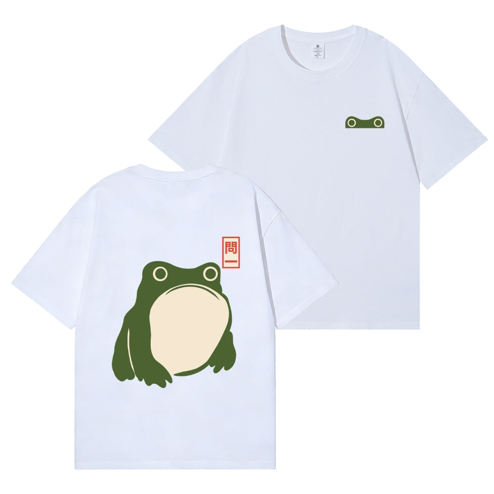 Frog Back Art Cotton Tee