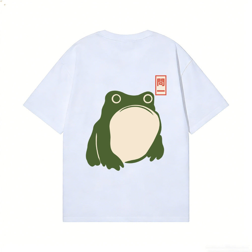 Frog Back Art Cotton Tee