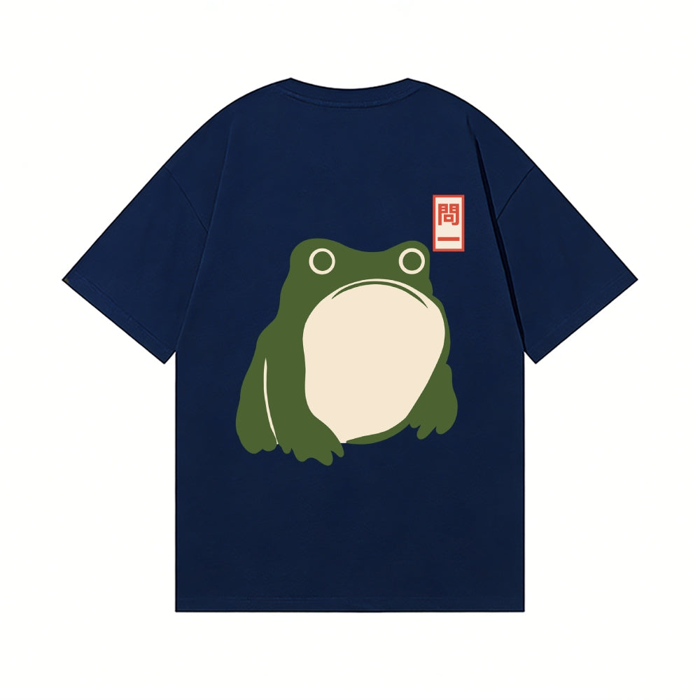 Frog Back Art Cotton Tee