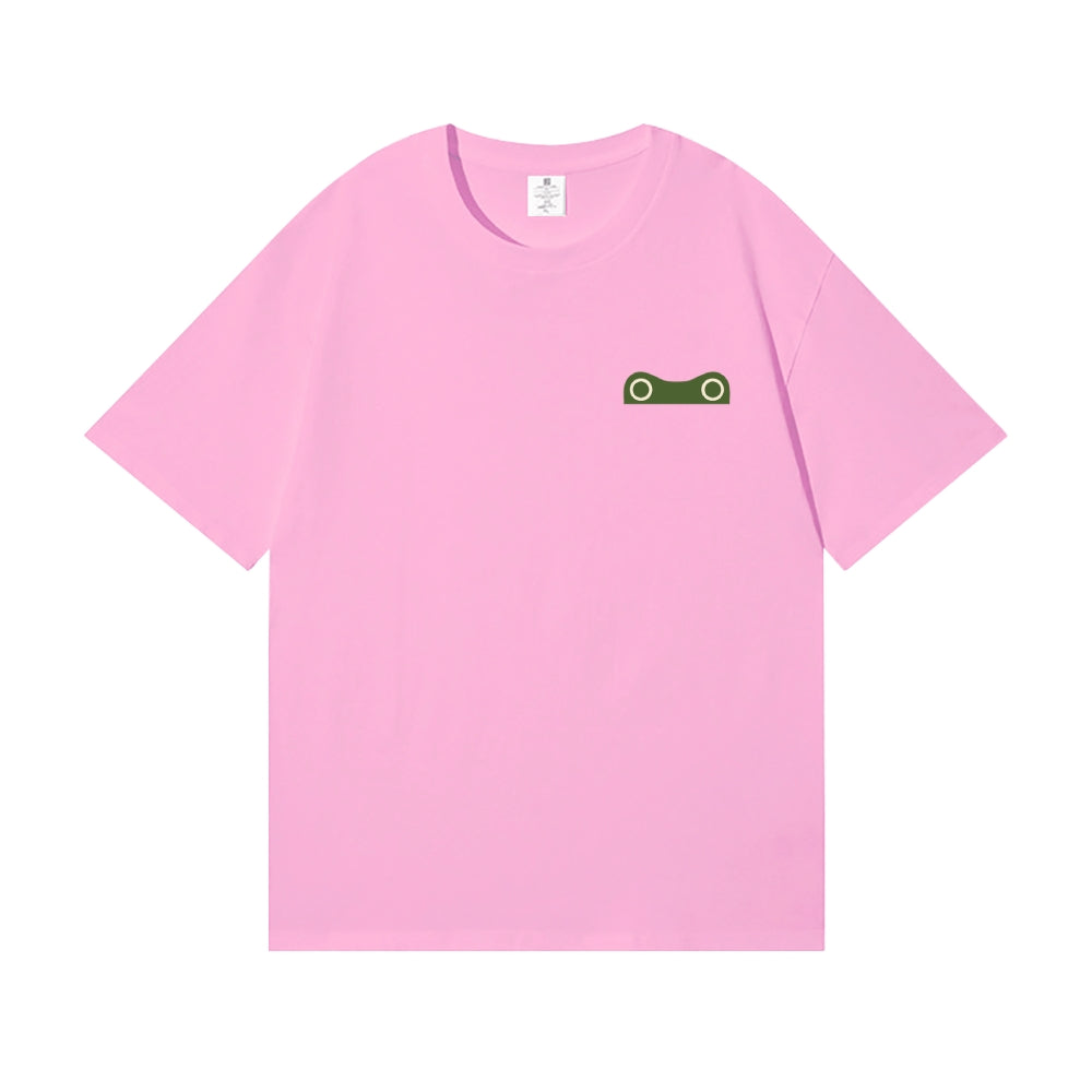 Frog Back Art Cotton Tee