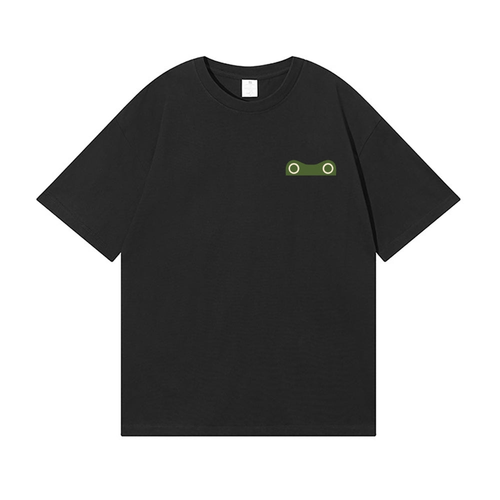 Frog Back Art Cotton Tee