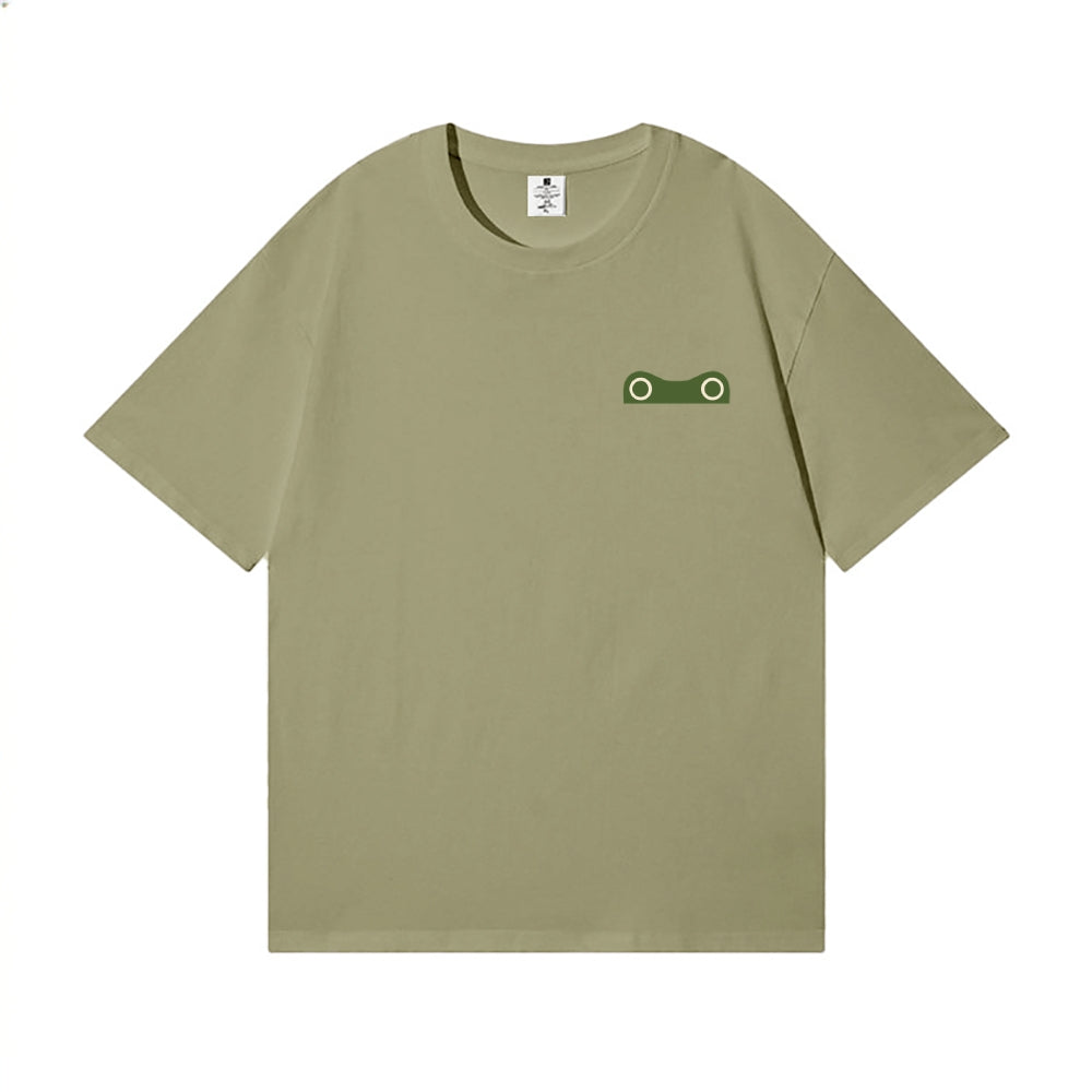 Frog Back Art Cotton Tee
