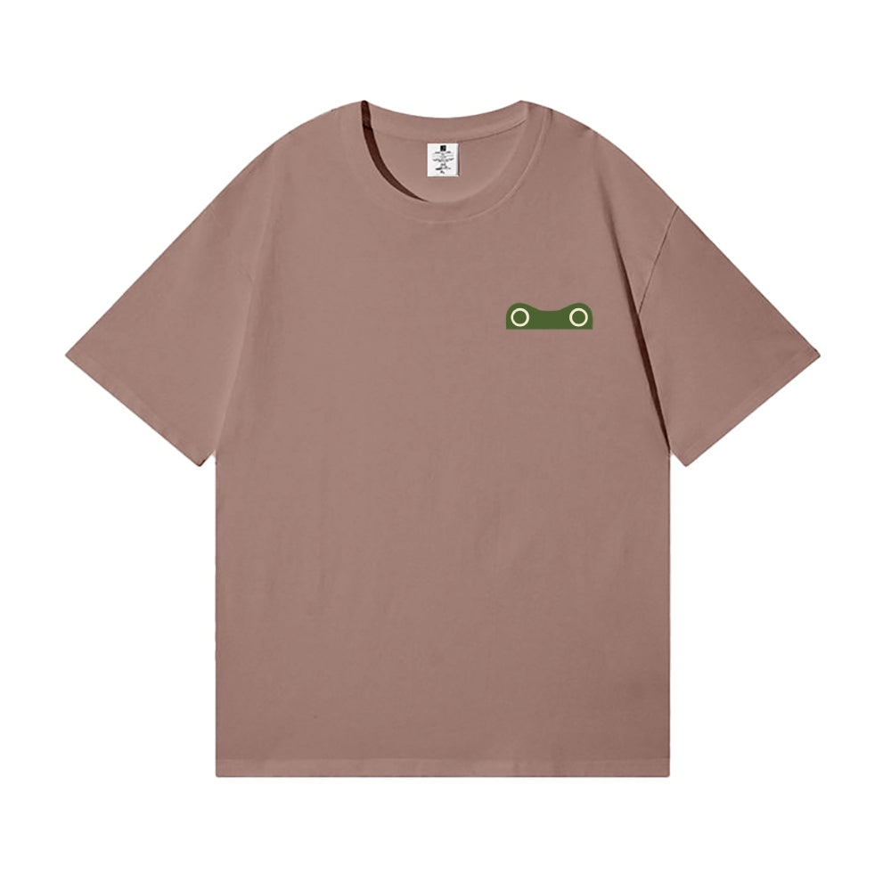 Frog Back Art Cotton Tee