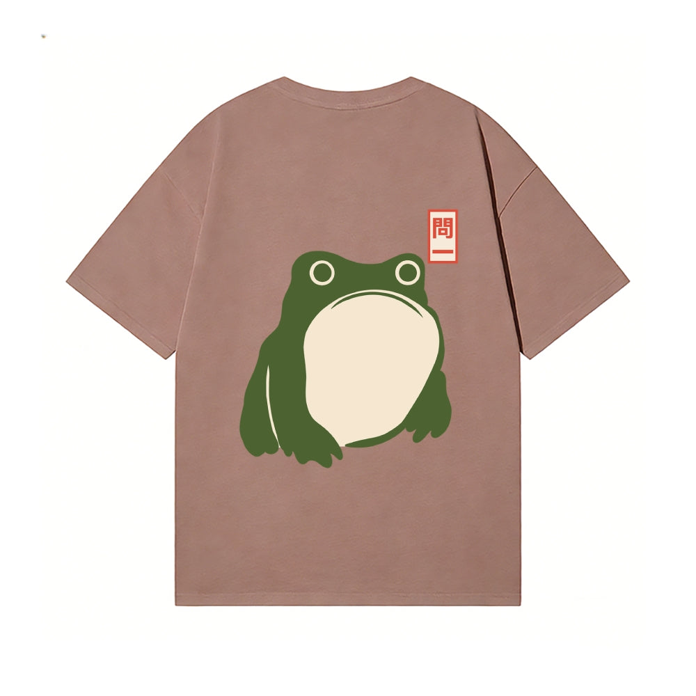 Frog Back Art Cotton Tee