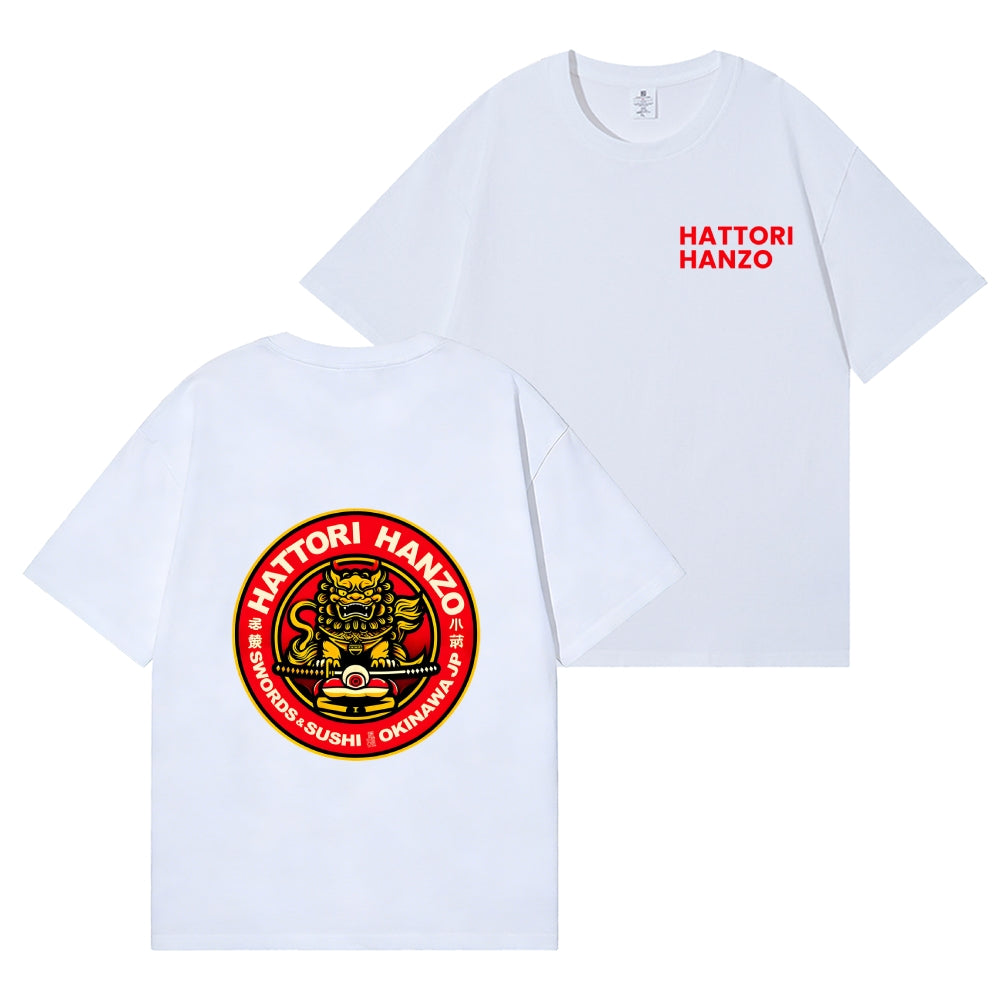 Hattori Hanzo Back Art Cotton Tee
