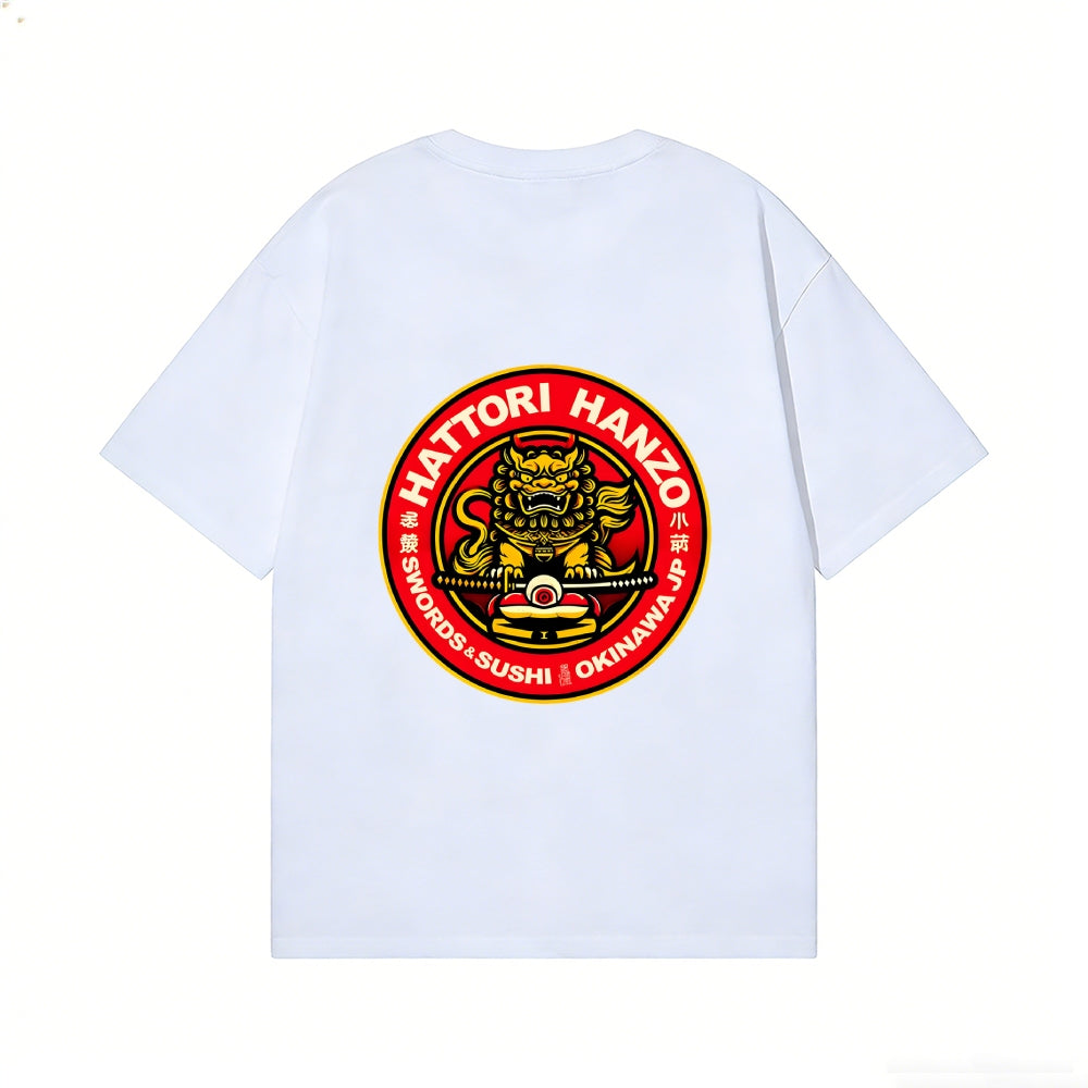 Hattori Hanzo Back Art Cotton Tee
