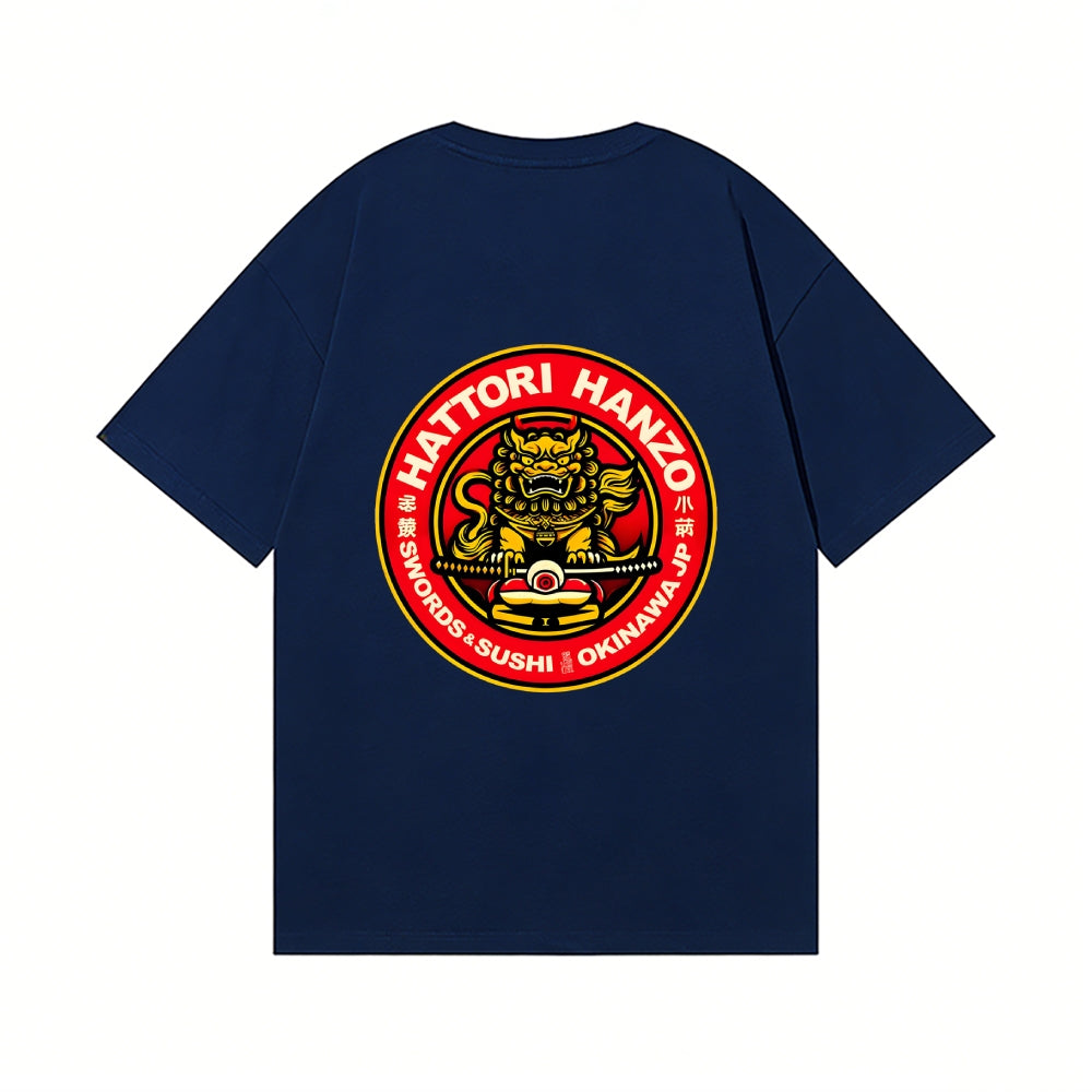Hattori Hanzo Back Art Cotton Tee