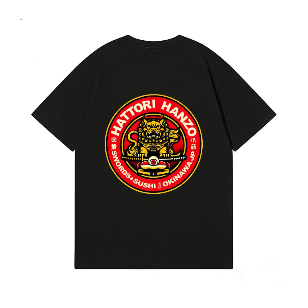 Hattori Hanzo Back Art Cotton Tee