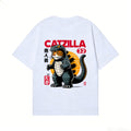 Catzilla Back Art Cotton Tee
