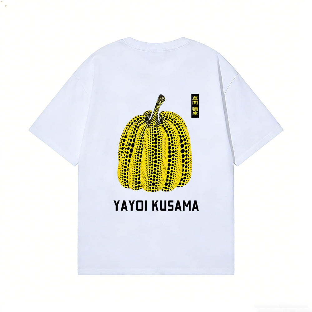 Yayoi Kusama Pumpkin Back Art Cotton Tee