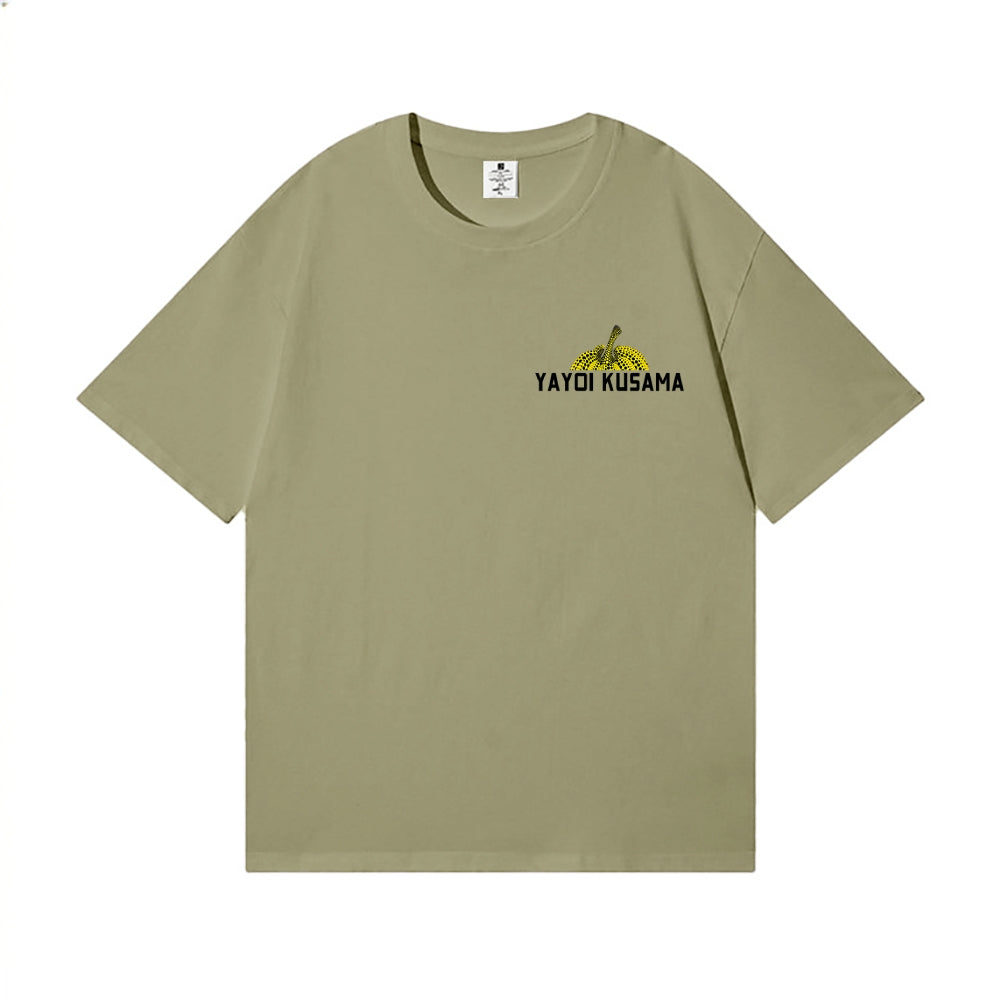 Yayoi Kusama Pumpkin Back Art Cotton Tee