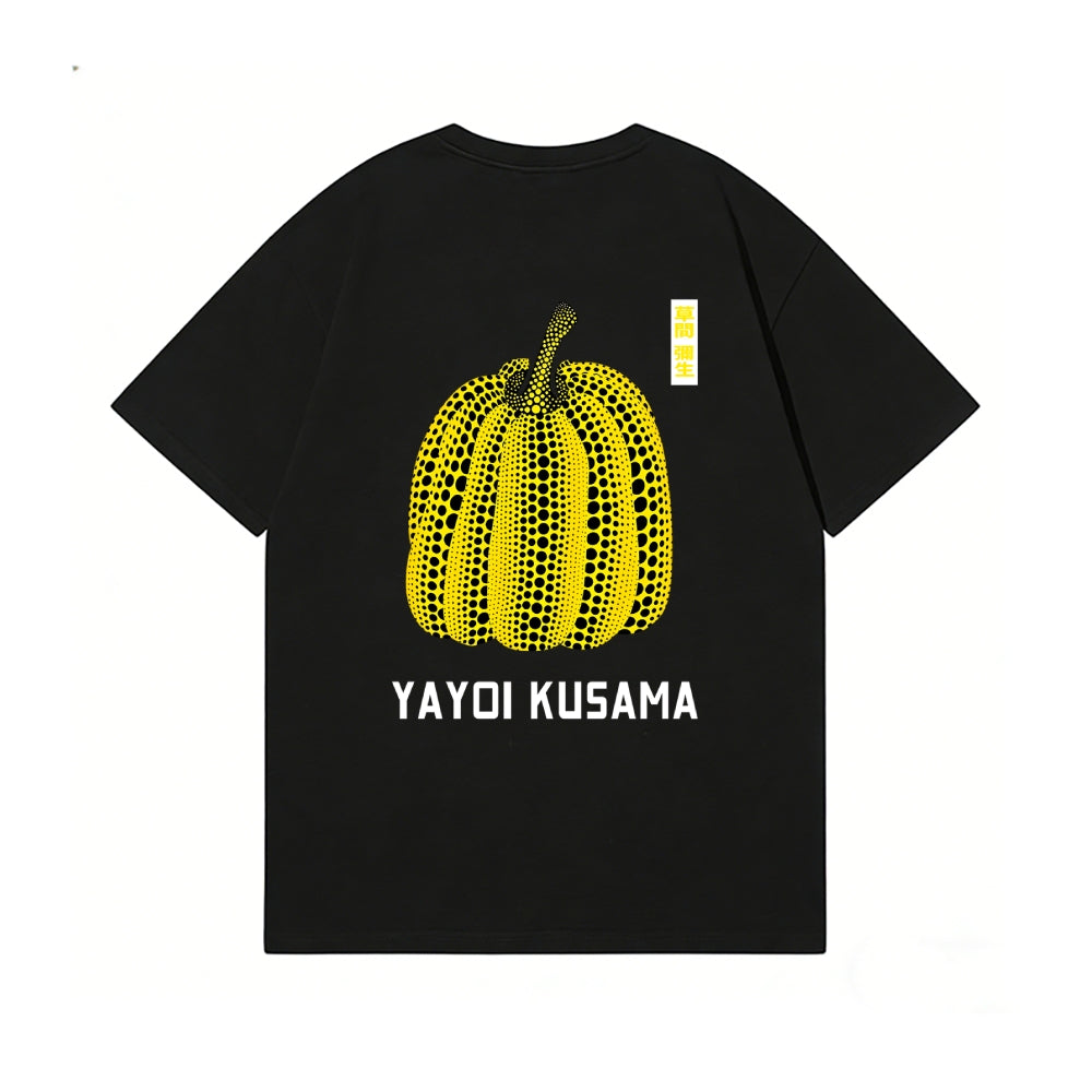 Yayoi Kusama Pumpkin Back Art Cotton Tee