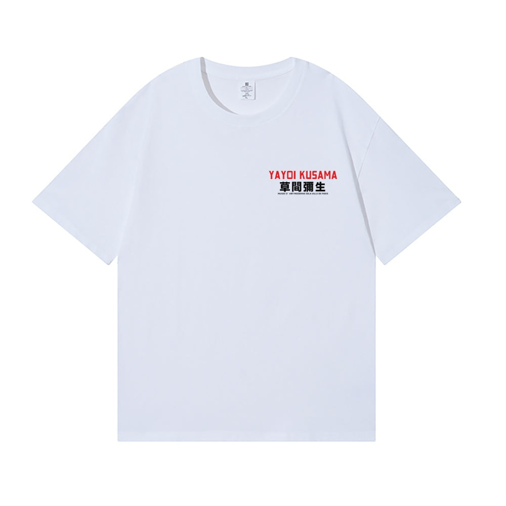 Yayoi Kusama Pumpkin Back Art Cotton Tee