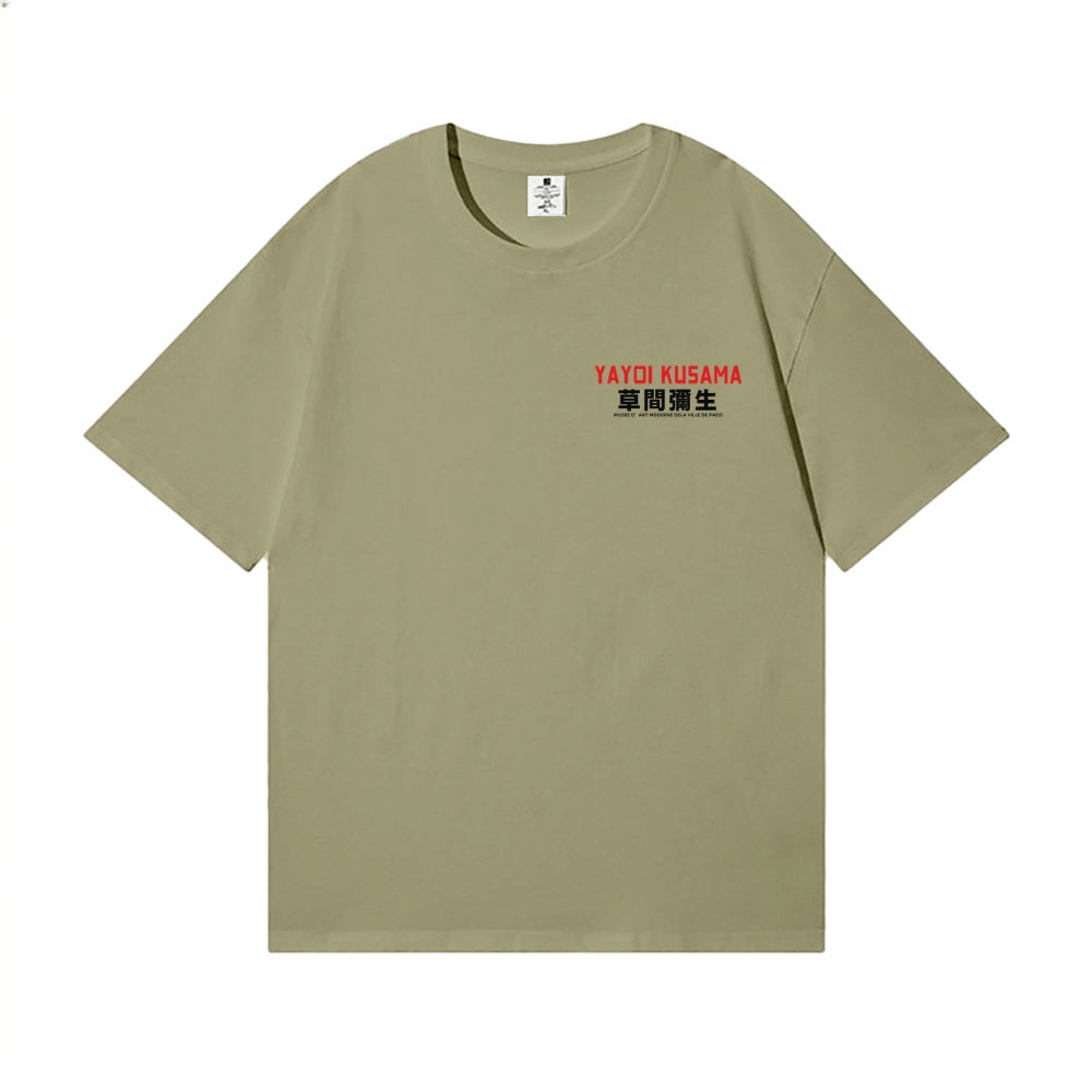 Yayoi Kusama Pumpkin Back Art Cotton Tee