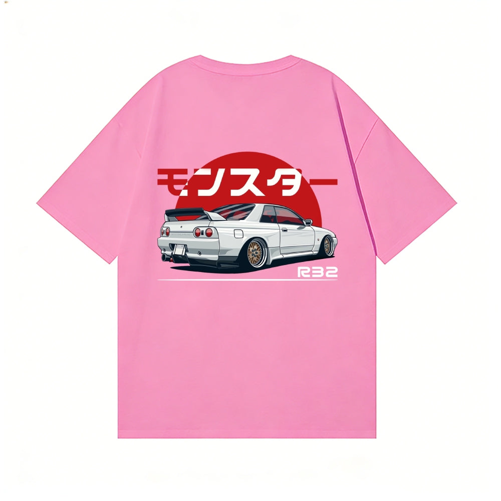 GTR R32 Back Art Cotton Tee