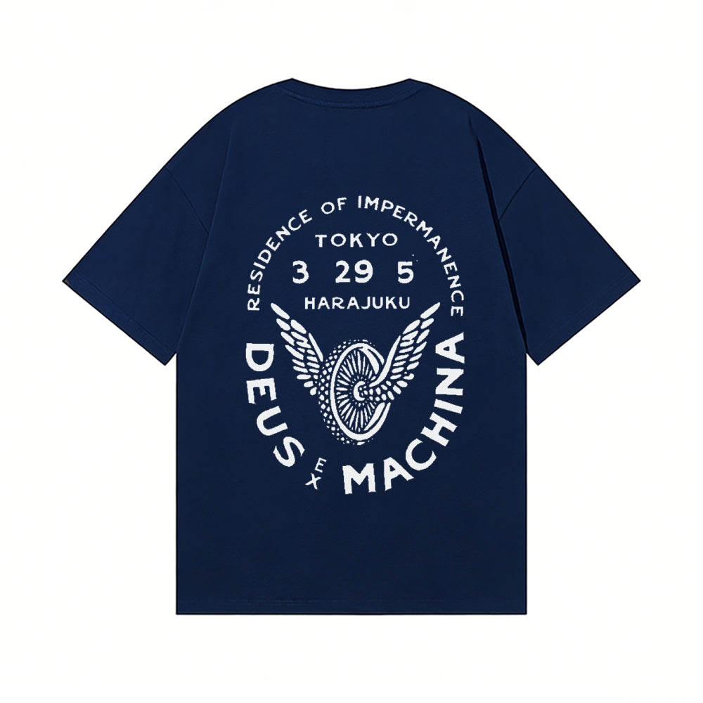 Deus Ex Machina Back Art Cotton Tee