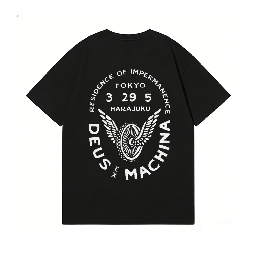 Deus Ex Machina Back Art Cotton Tee