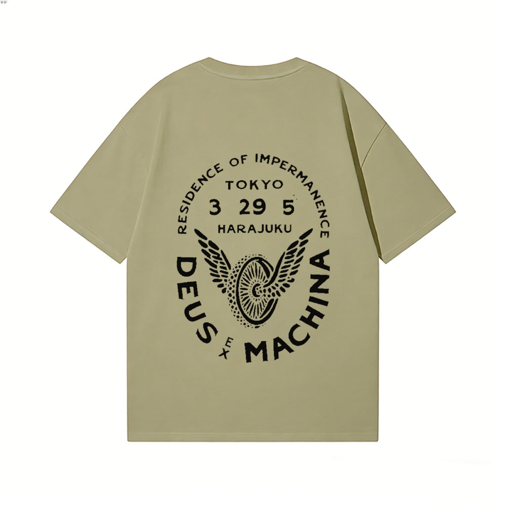 Deus Ex Machina Back Art Cotton Tee