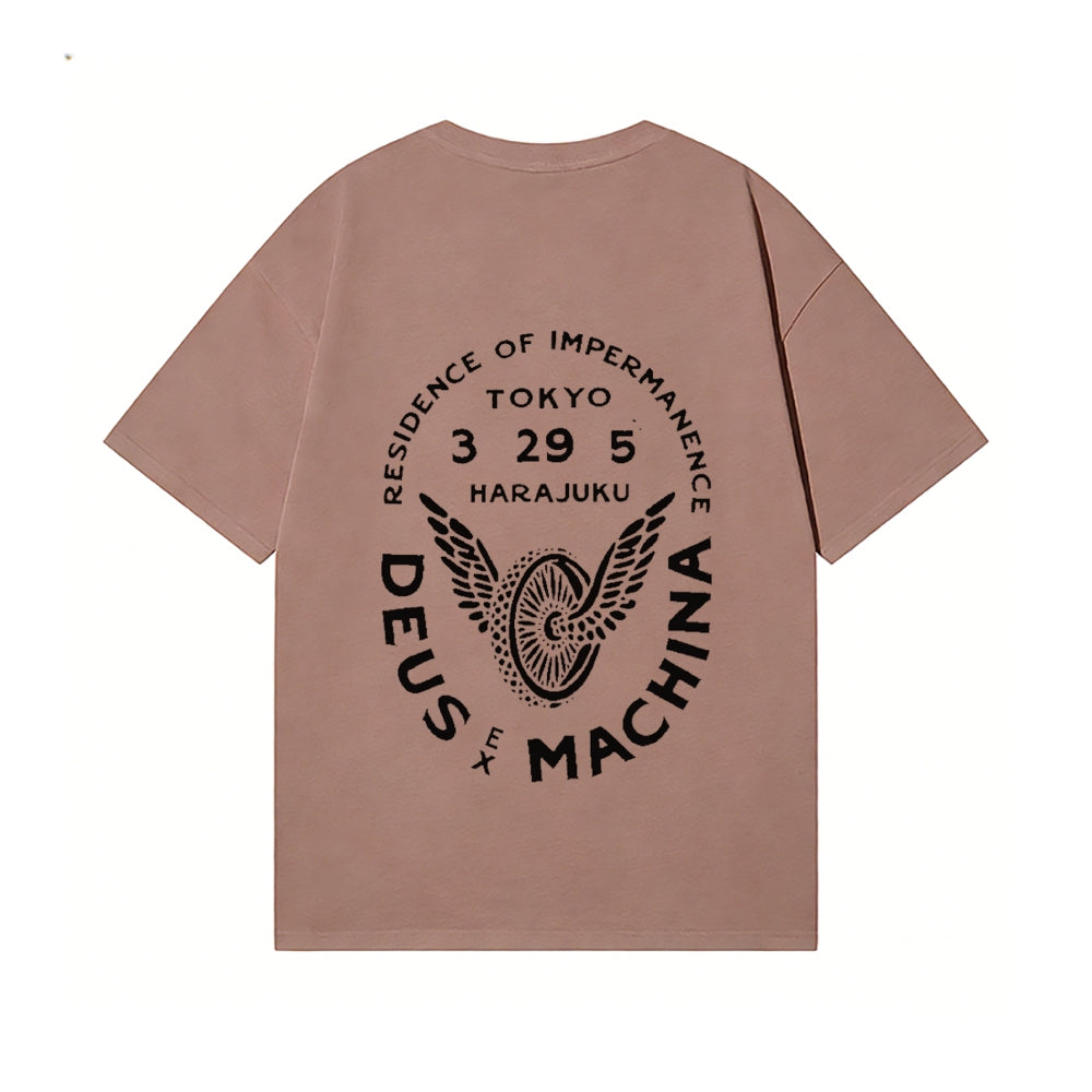 Deus Ex Machina Back Art Cotton Tee