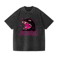 Sumo Kaiju Vintage Wash Japanese Design T-Shirt
