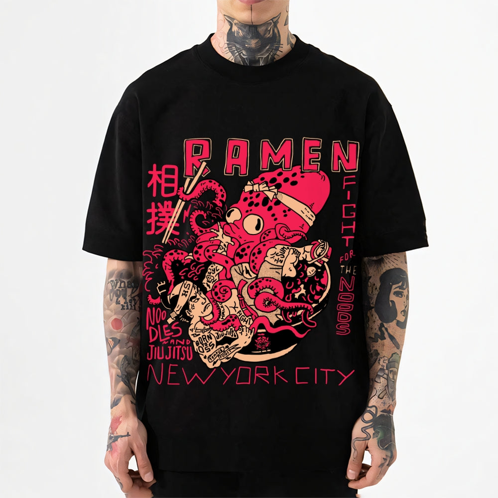 Sumo Octopus Japanese Style Classic Tee