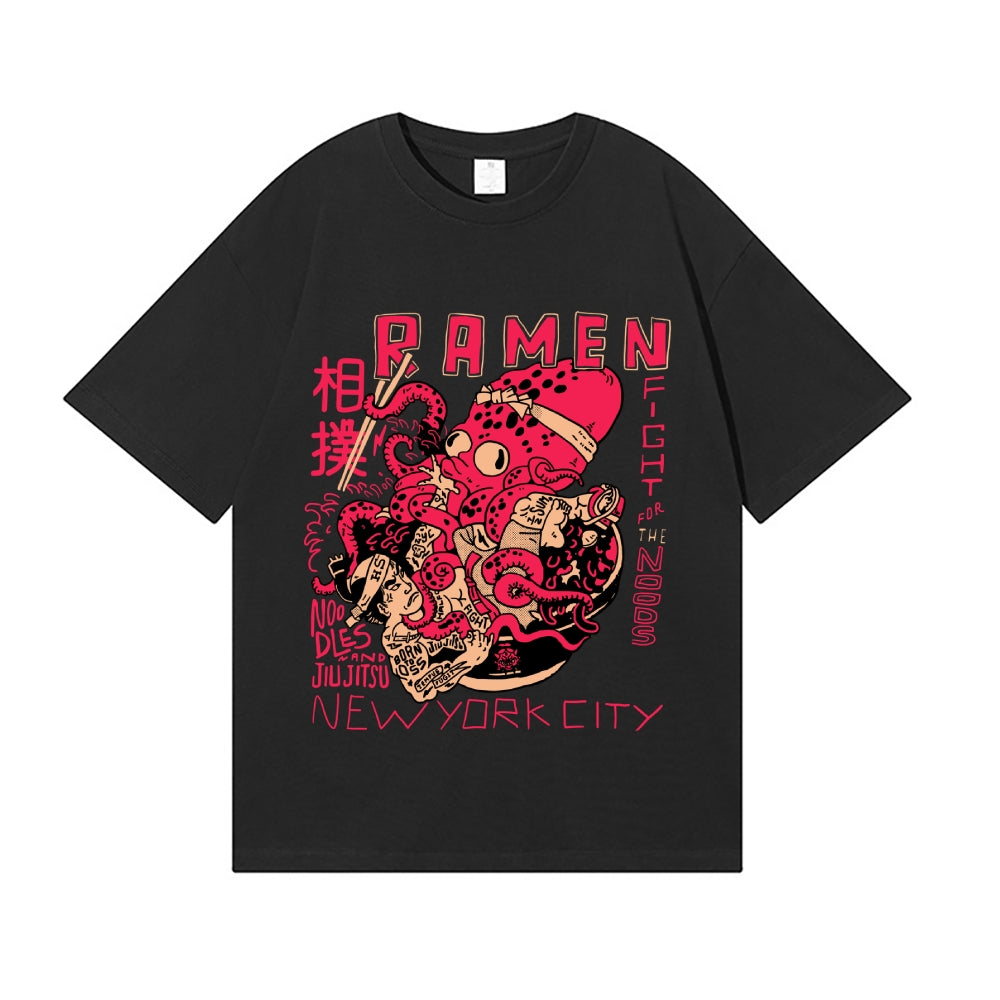 Sumo Octopus Japanese Style Classic Tee