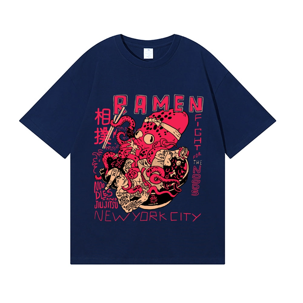 Sumo Octopus Japanese Style Classic Tee