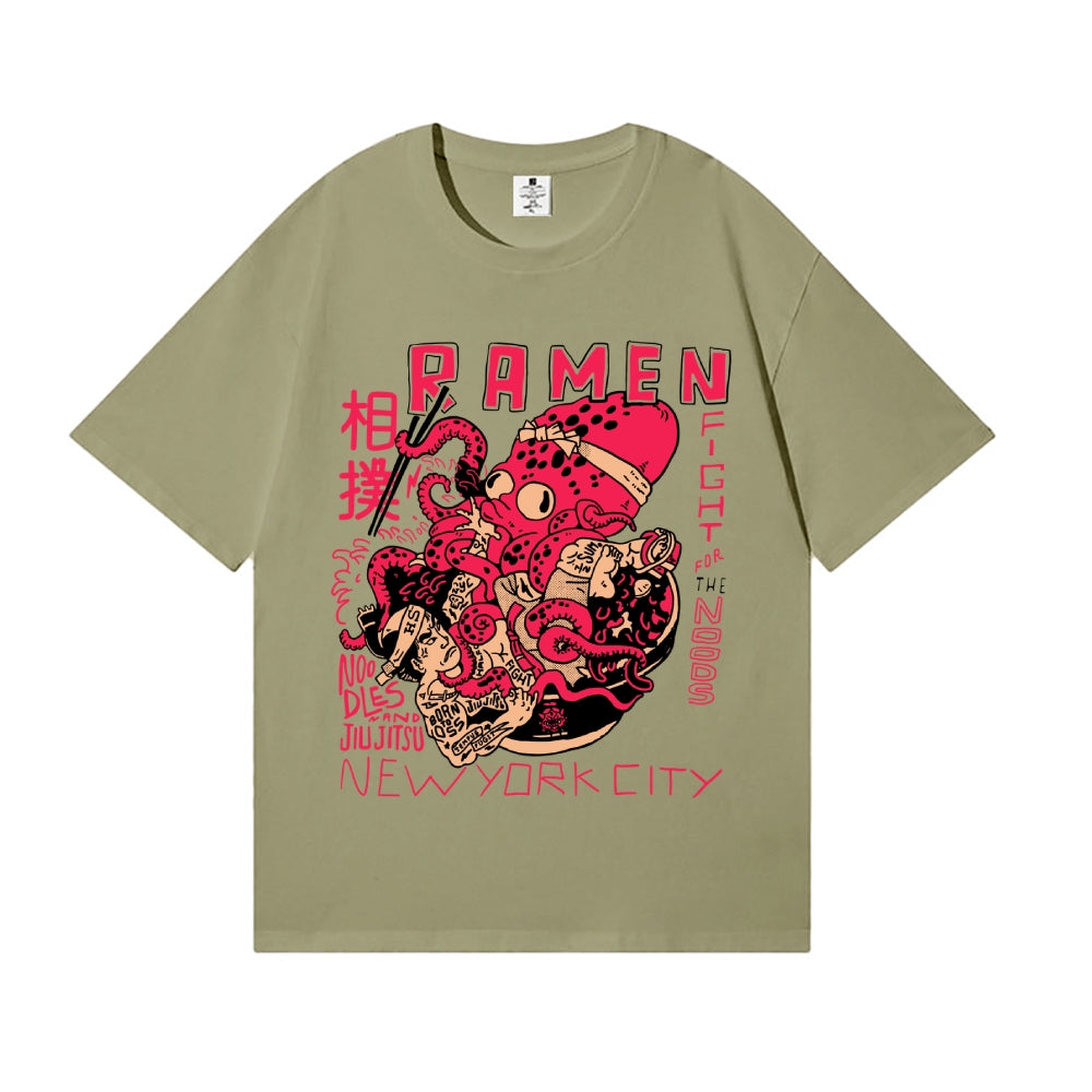 Sumo Octopus Japanese Style Classic Tee