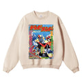 Mazinger Z Vintage Cotton Blend Sweatshirt
