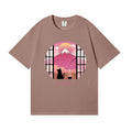 Sakura Fuji Cat Japanese Style Classic Tee