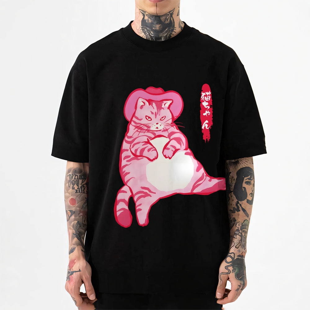 Cowboy cat Japanese Style Classic Tee