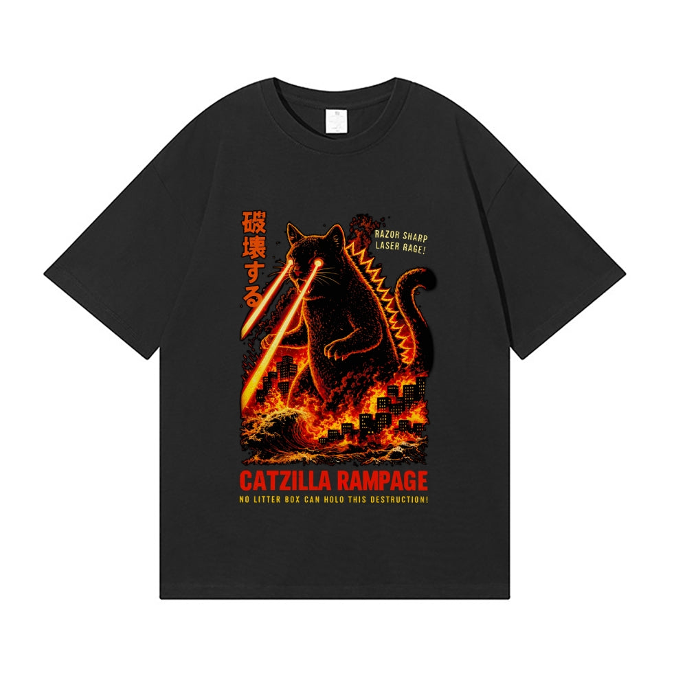 Kaiju Cat Japanese Style Classic Tee