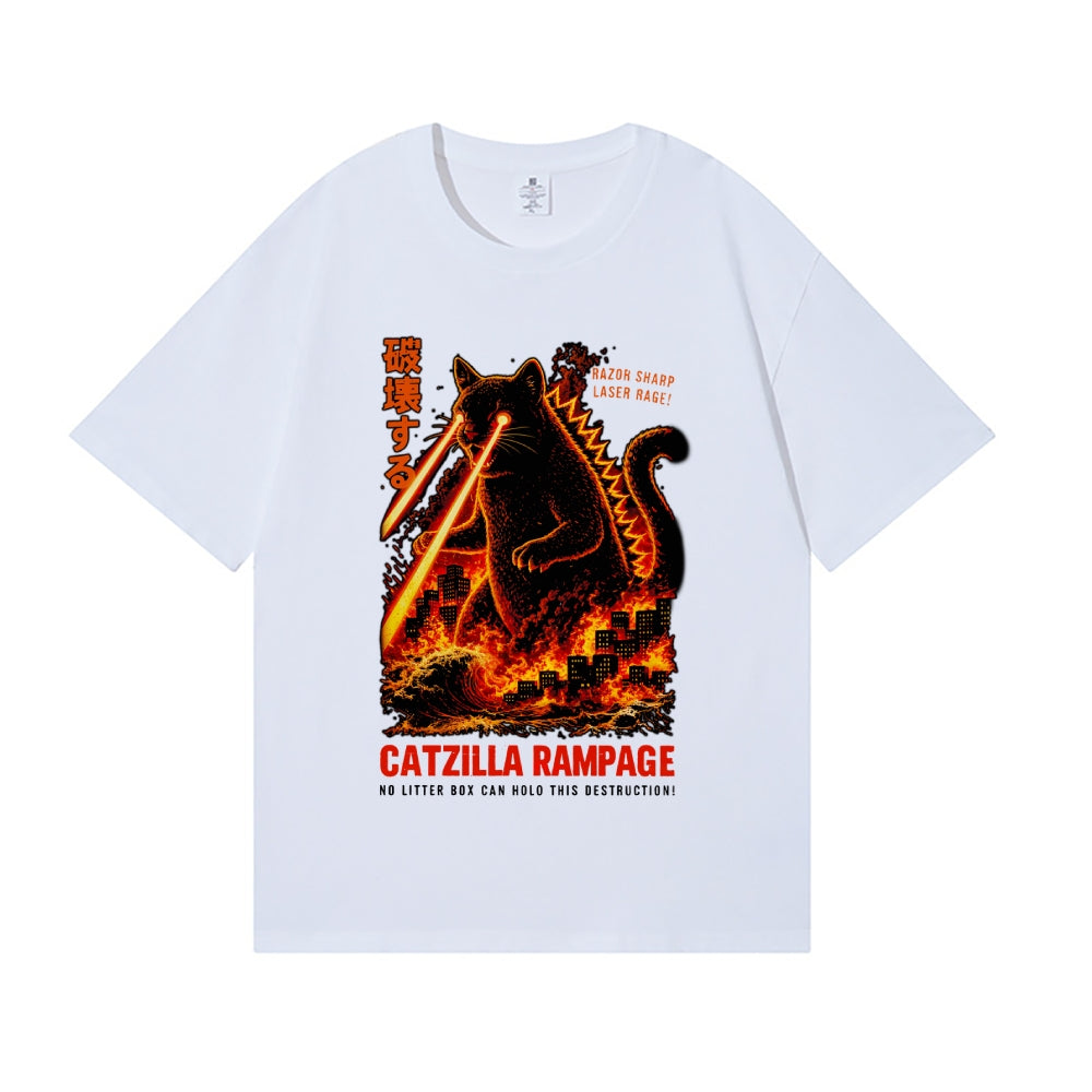 Kaiju Cat Japanese Style Classic Tee