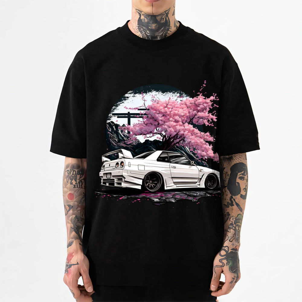 Skyline Sakura Racing Car Japanese Style Classic Tee