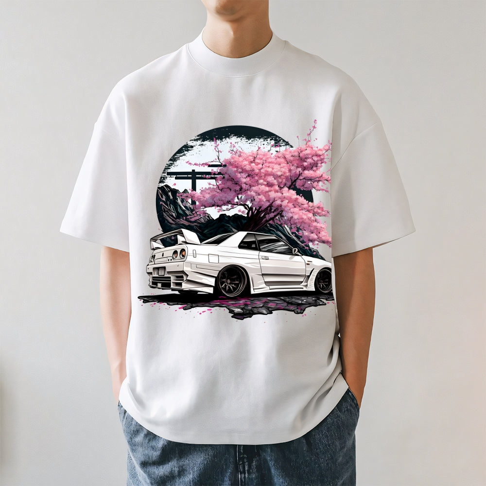 Skyline Sakura Racing Car Japanese Style Classic Tee