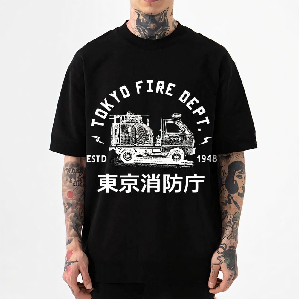 Tokyo Fire Dept Japanese Style Classic Tee