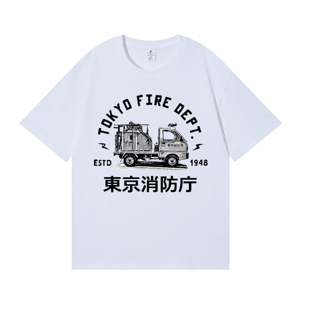Tokyo Fire Dept Japanese Style Classic Tee