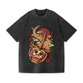 Daruma Ramen Vintage Wash Japanese Design T-Shirt