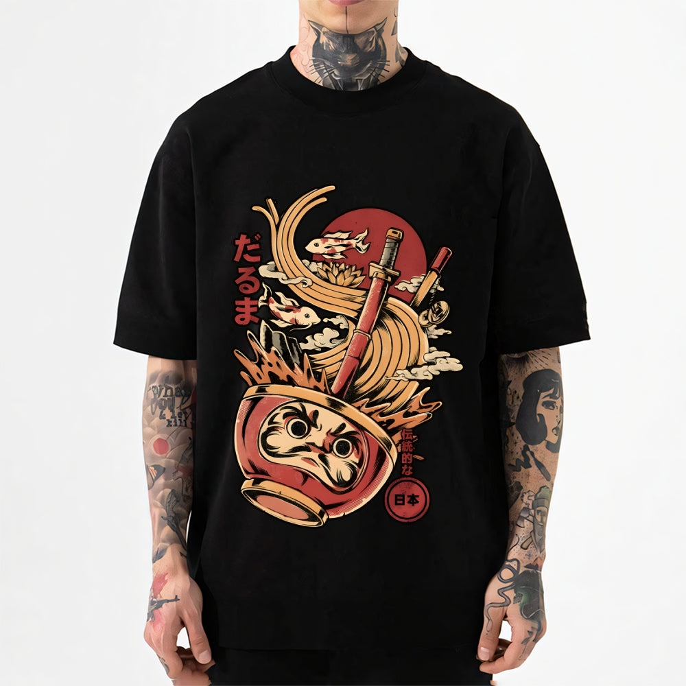Daruma Ramen Japanese Style Classic Tee