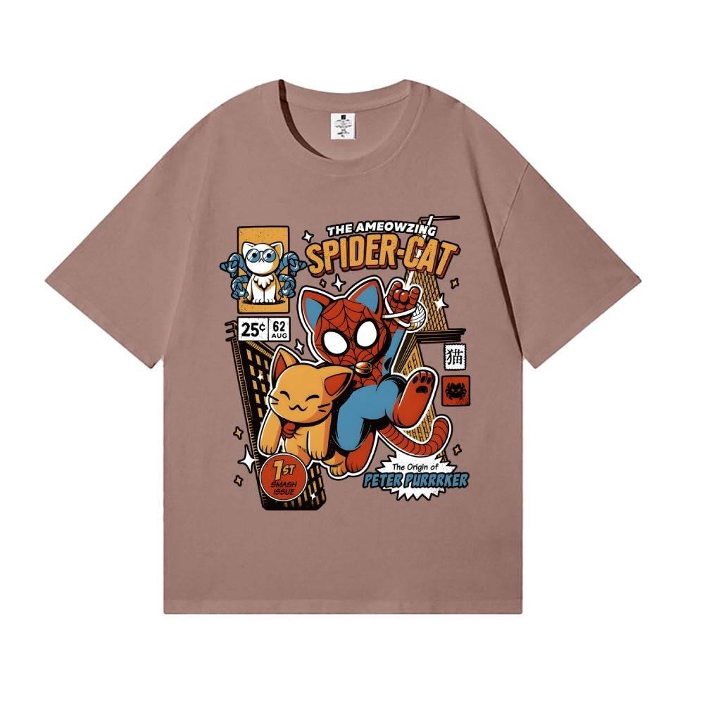 Spider Cat Japanese Style Classic Tee
