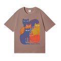 Gone Feral Cat Japanese Style Classic Tee