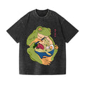 Toad Ramen Vintage Wash Japanese Design T-Shirt
