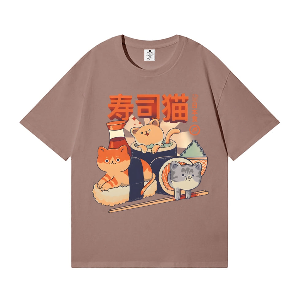 Sushi Cats Japanese Style Classic Tee