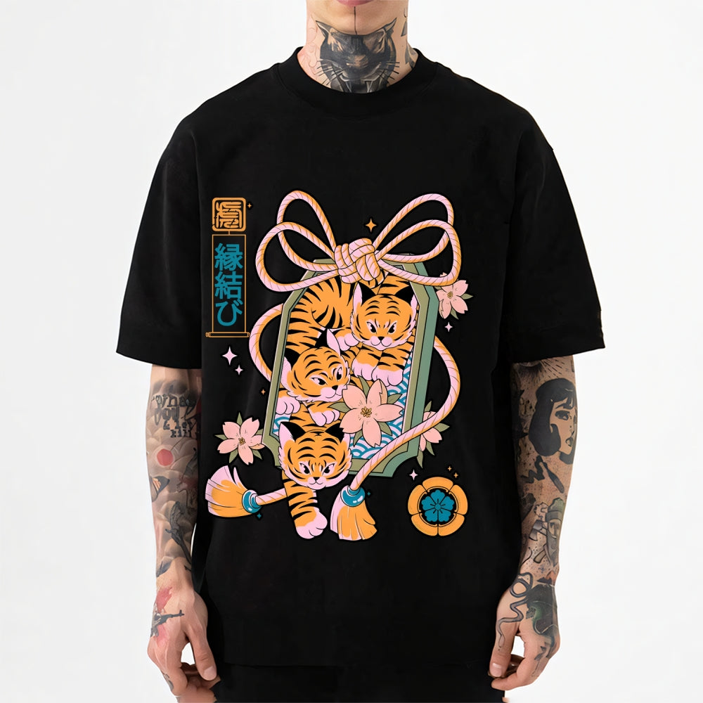 Omamori Tigers Japanese Style Classic Tee