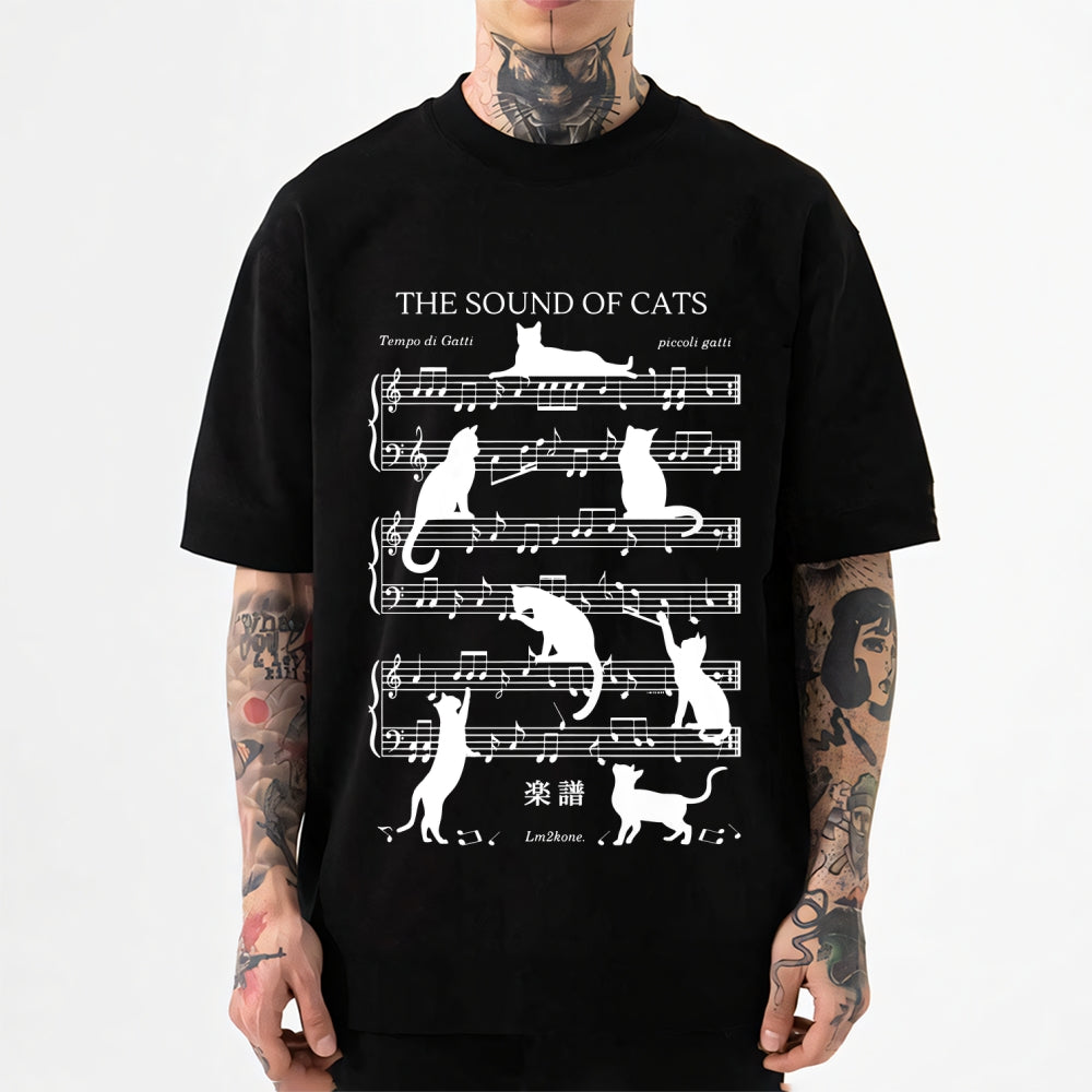 The Sound of Cats Japanese Style Classic Tee