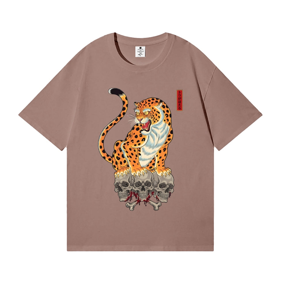 Tiger Skull Japanese Style Classic Tee