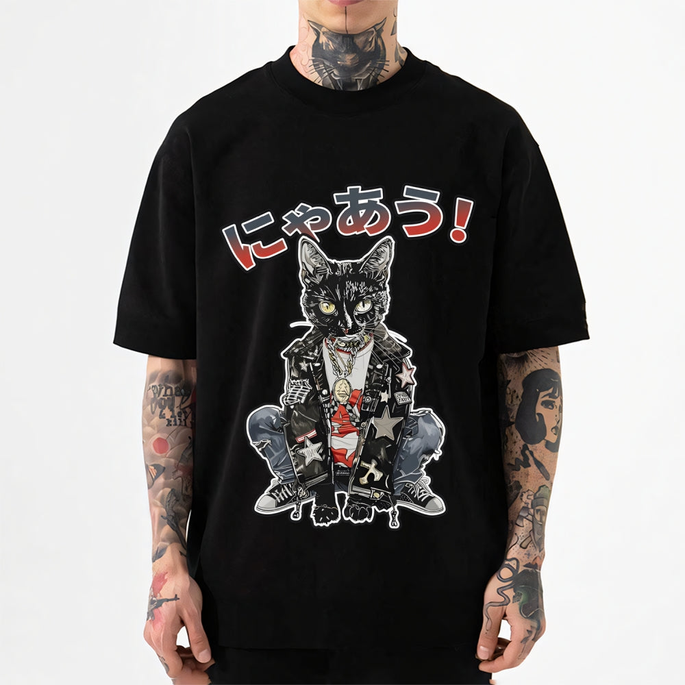 Bad Cat Japanese Style Classic Tee